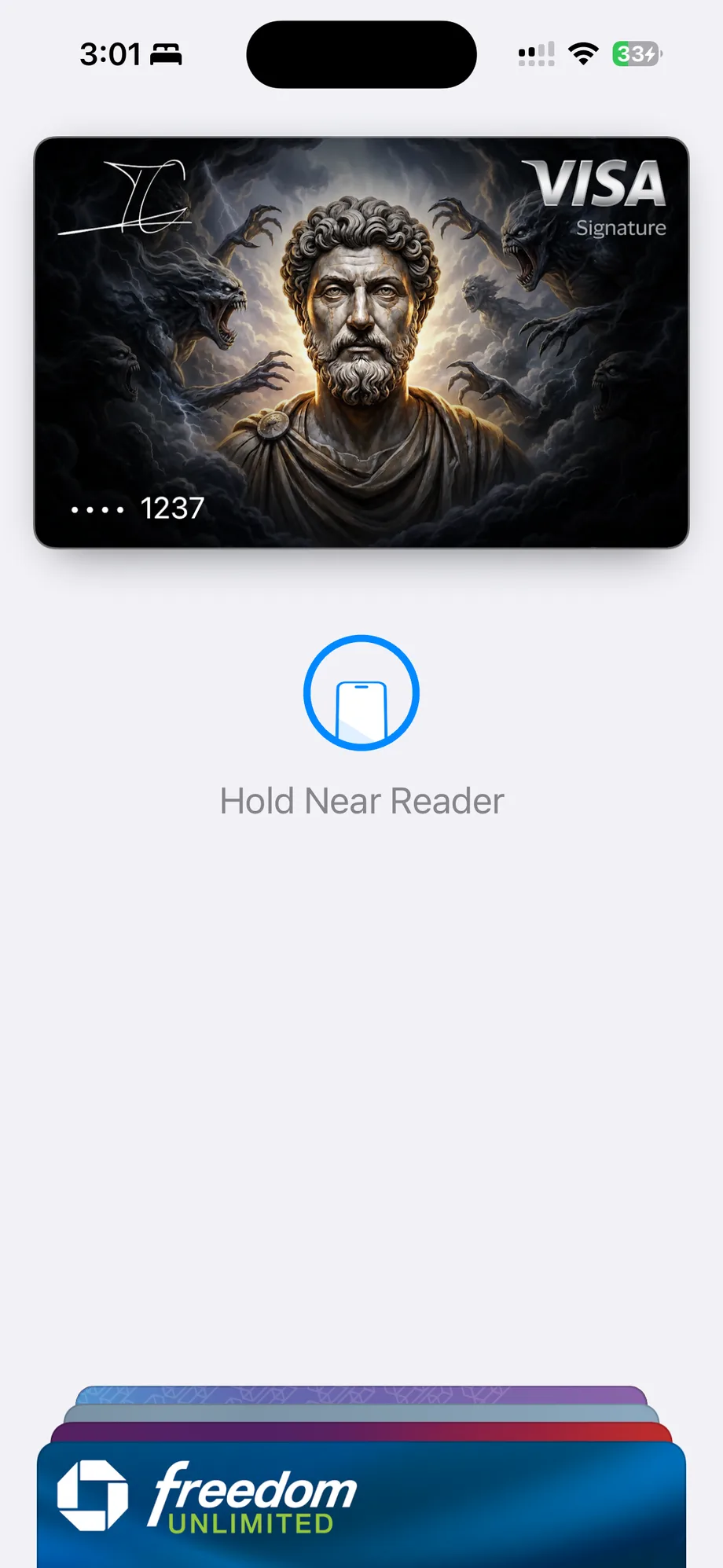 Terry × ether.fi 聯名卡加入 Apple Wallet 後的畫面
