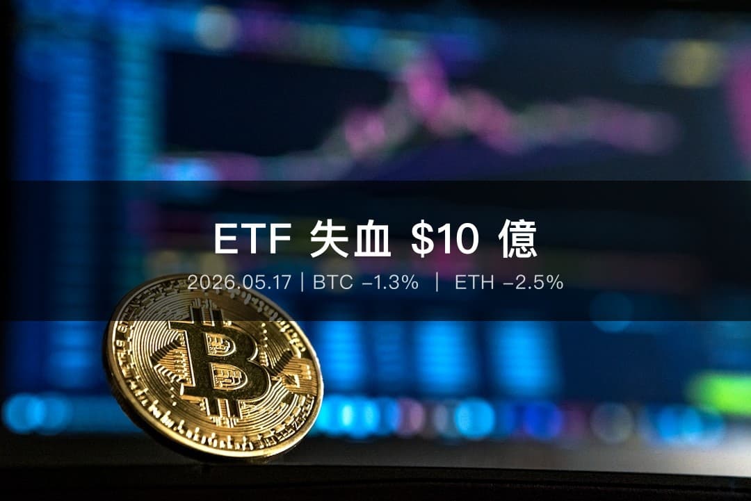 比特幣價格下跌,加密貨幣市場紅盤,ETF 資金外流圖示